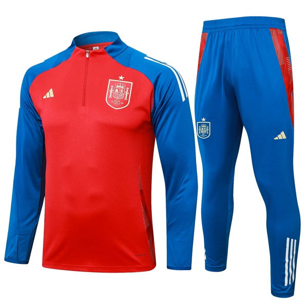 Sudadera De Training España 2024/25 Rojo Azul 3